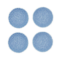 Load image into Gallery viewer, Two&#39;s Company Set of 4 Hydrangea Tidbit Dish Plates
