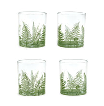 Load image into Gallery viewer, Two&#39;s Company Set of 4 Fern Double Old Fashion in Gift Box
