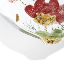 Load image into Gallery viewer, Two&#39;s Company Japanese Flower Blossoms Set of 2 Free Form Bowls
