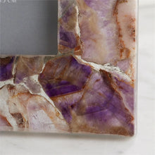 Load image into Gallery viewer, Two&#39;s Company Amethyst Set of 2 Photo Frames (4x6&quot; &amp; 5x7&quot;)
