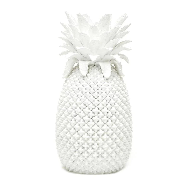 Tozai Home White Pineapple Decorative Vase